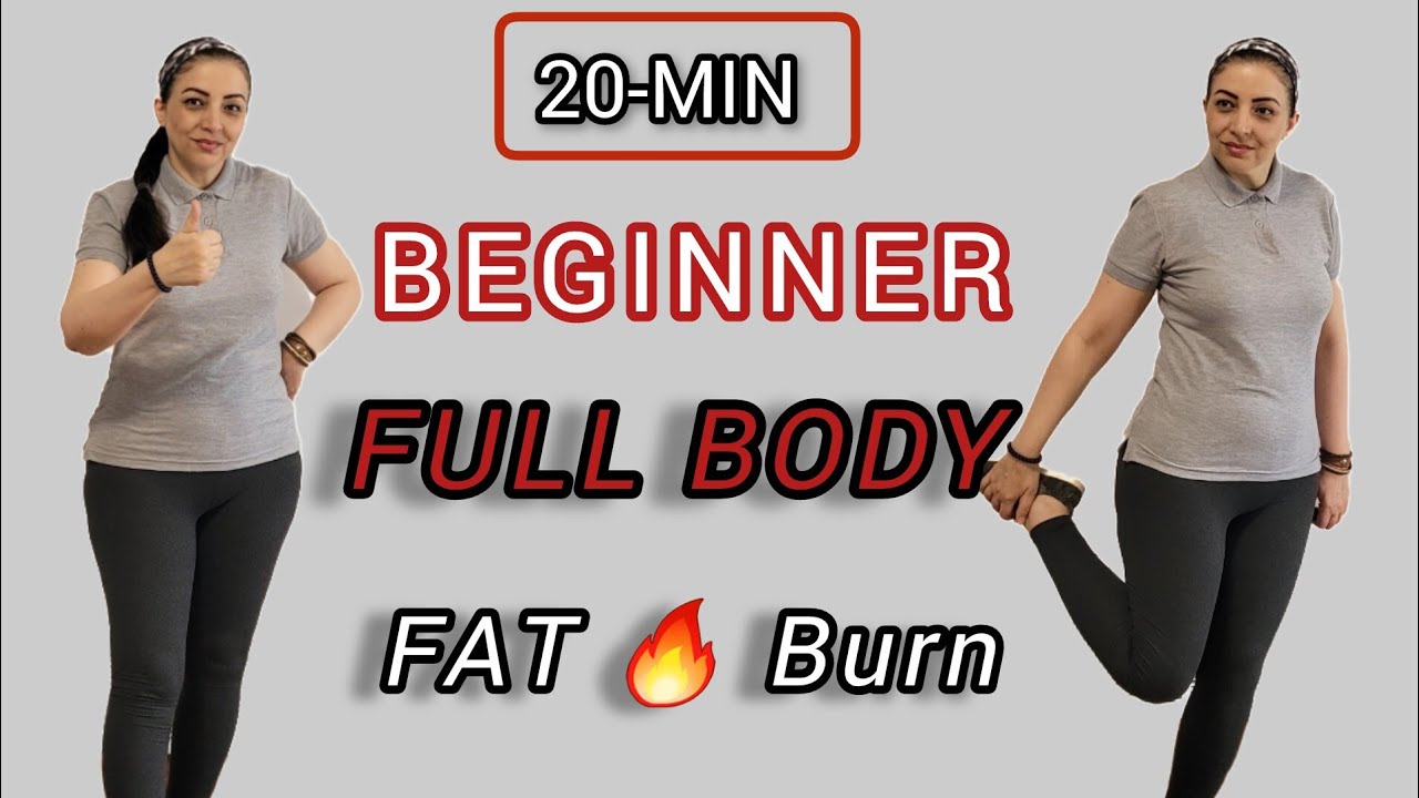 20-Minute Full Body Fat Burning Workout | Beginner-Friendly & Low ...