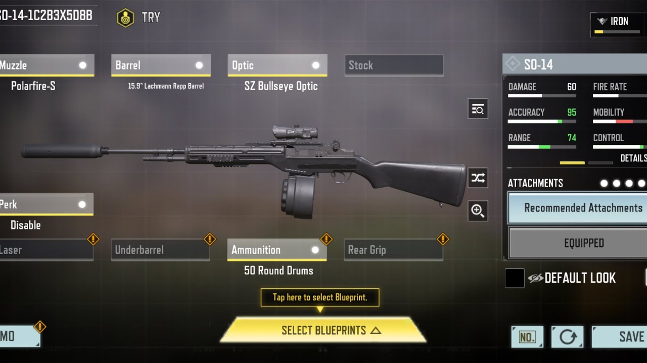 New Marksman Rifle SD-14 in CODM