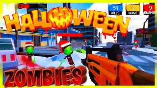 STICKMAN HALLOWEEN SCARY ZOMBIES MOBILE GAME PLAY screenshot 2