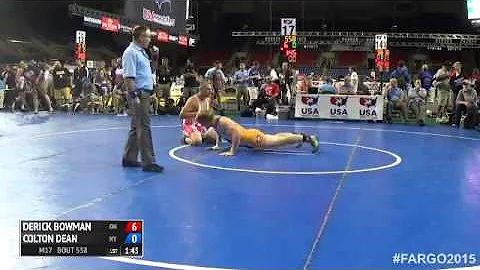220 Champ. Round 1 - Colton Dean (New York) vs. De...