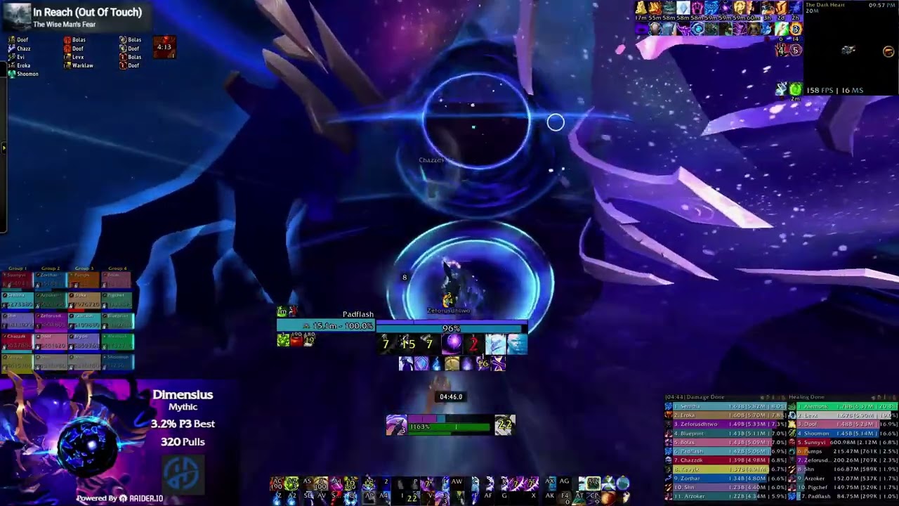 Honestly vs Mythic Dimensius, The All-Devouring | Arcane Mage PoV