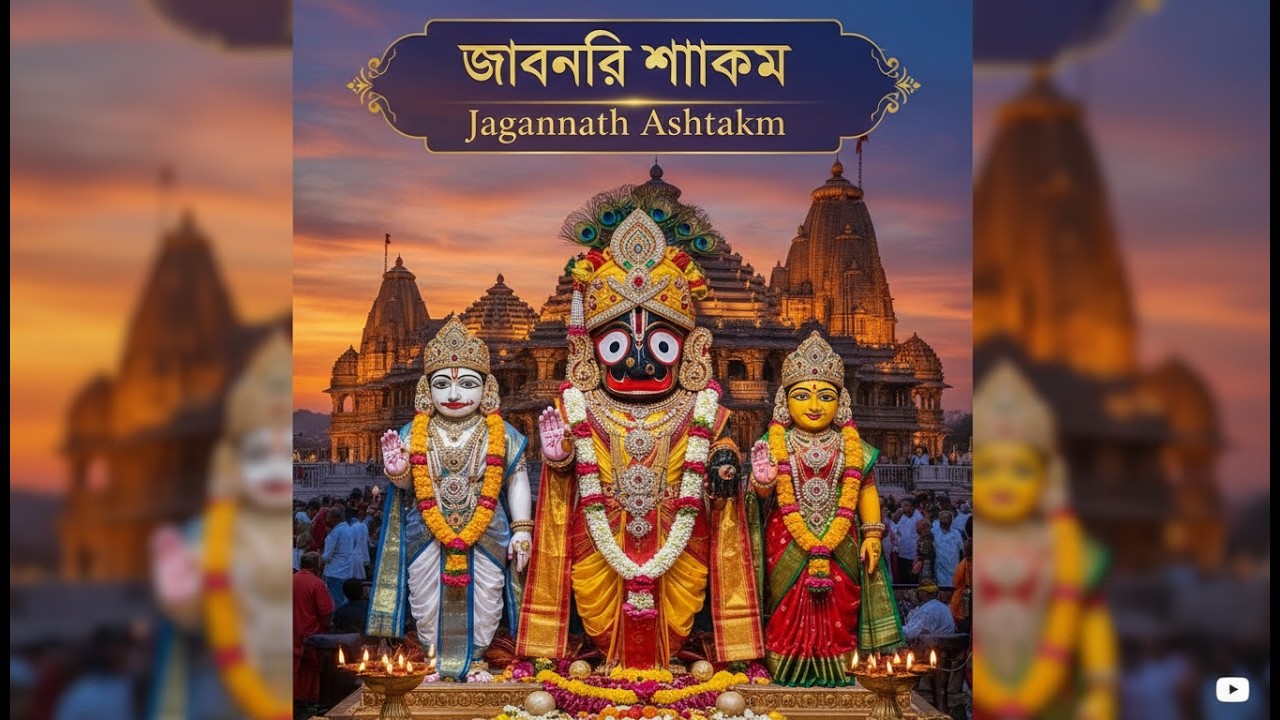 Jagannath Ashtakam | Psychedelic Trance for Divine Bliss, Surrender & Krishna Consciousness