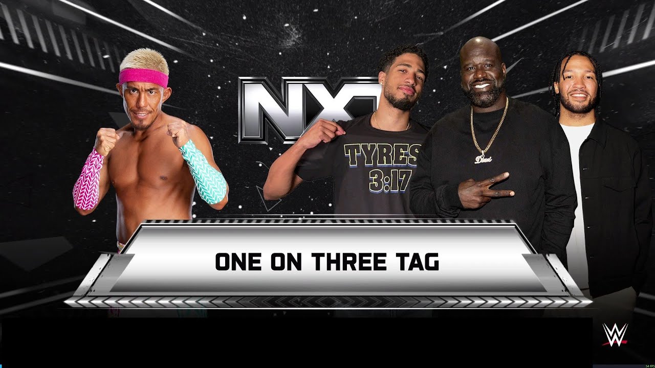 WWE 2k25 1vs3HandicapTag Tozawa vs NBACrew