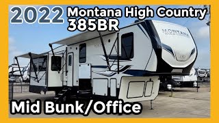 2022 Montana High Country 385BR | MidBunk/Office with Loft and Large Living Room!