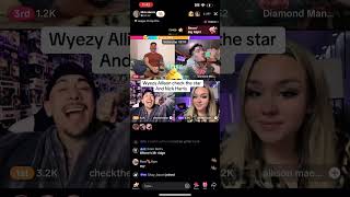 Nick Harris Wyezy Allison Mae & check the star on TikTok live Content