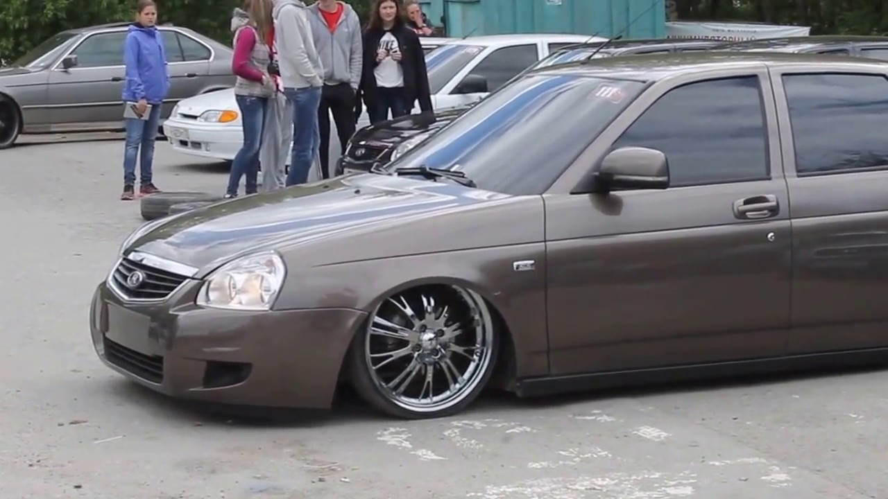 Приора Кориандр на пневме - YouTube