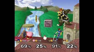 Super Smash Bros. Melee CrazyMod UE/Debug Menu - Title Screen with 4 CPU Battles (Joke Stages) - #5