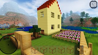 Mini Block Craft 3D Gameplay #58 (iOS & Android) | Peppa 🐷 Farm House 🏠 screenshot 4