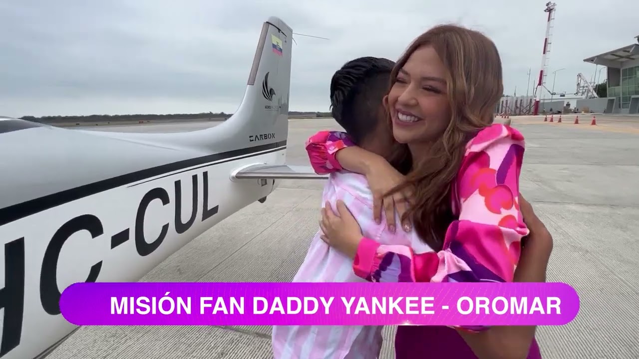 Daddy Yankee sorprende a fan ecuatoriano con emotivo regalo en complicidad con Oromar TV.