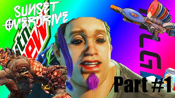 Sunset Overdrive Gameplay Part 1 Intro/Mission - I Meet The OD - [HD 1080p] (Xbox 1)