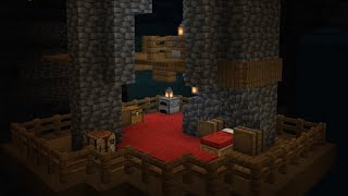 Туториал на дом в пещере | Minecraft