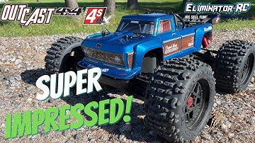 Arrma Outcast 4s V2 (Good Jumps, few WOT rips)