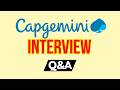 Capgemini Interview Questions Answered Perfectly | Freshers &amp; Experienced