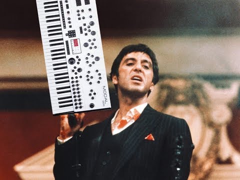 Scarface - Tony's Theme on Modal 002, Prophet X, DSI OB6, and Deckard's Dream synthesizers