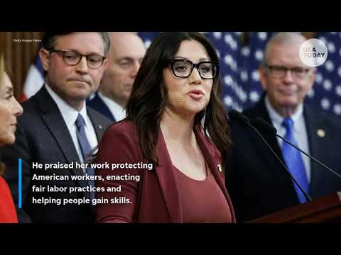 Video Labor Secretary Lori Chavez-DeRemer exits Trump Cabinet amid probe