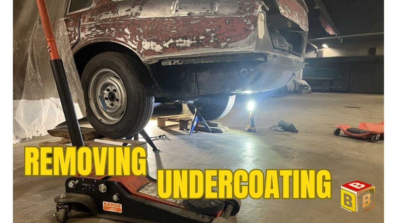 Removing undercoating. Ep 23