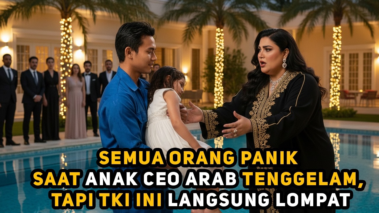 Tak Ada Yang Berani Menolong Saat Anak Ceo Arab Tenggelam, Sampai Tki Ini Lompat