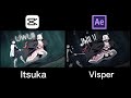 Visper remake  my capcut vs after effects  counting star