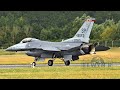 F-16 from USAF Viper Emergency Landing at RIAT 2019