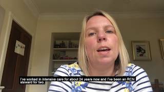 Nursing in a pandemic video diary of an RCN steward (Part 1) #COVID19 | Royal College of Nursing