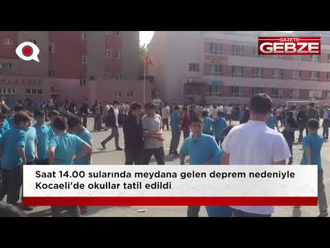 Kocaeli'de okullar tatil edildi!