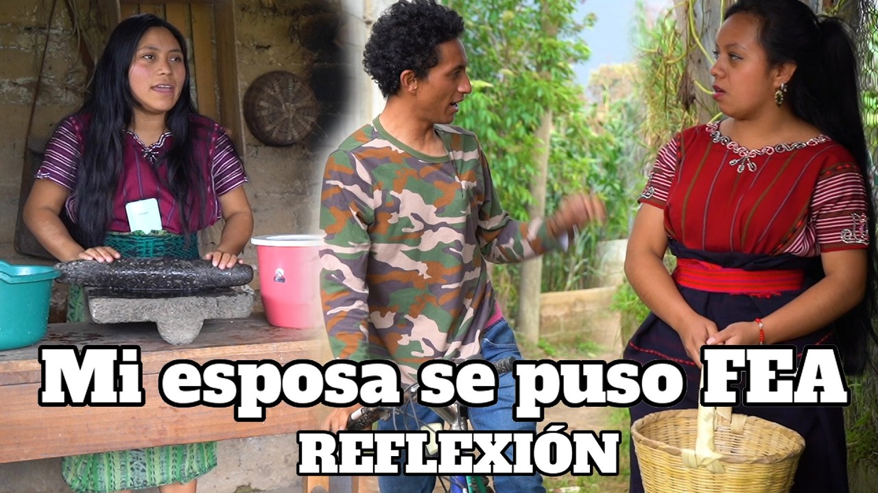 Mujer Fea No Existe Sino Marido Que No La Valora😡Reflección😢