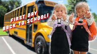 TAYTUM AND OAKLEYS FIRST DAY BACK TO SCHOOL!
