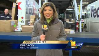 FedEx's busiest shipping day on Monday