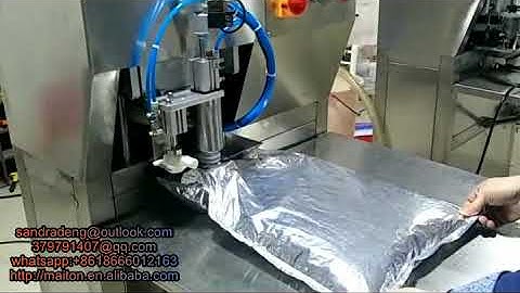 Automatic 10L wine BIB bag in box filling machine/filler