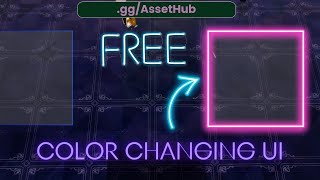[FREE] Color Changing Gui / Script | Roblox Studio Showcase #roblox #robloxstudio #robloxdev