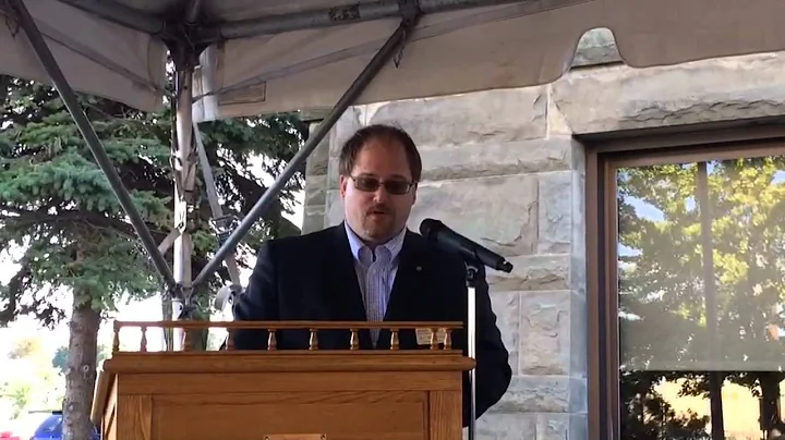 Ron Bloomfield Reads Letter From Bay City Time Cap...