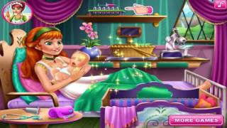 Anna Birth Care Disney princess Frozen Best Baby Games For Little Girls screenshot 2