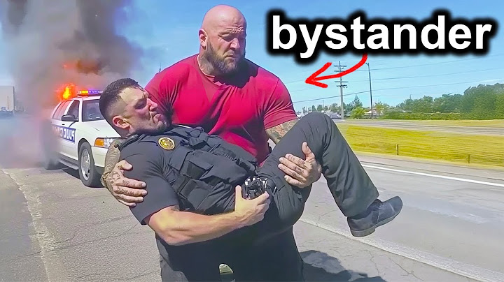 When Cops Get Rescued By Unlikely Strangers (Very Heartwarming Encounters)