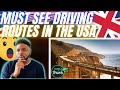 🇬🇧BRIT Reacts To THE MOST SCENIC DRIVING ROUTES IN AMERICA!