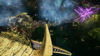 워해머 4만 우주전! Battle Fleet Gothic 2 - 타이라니드 vs 엘다 해적 우주전쟁! screenshot 3