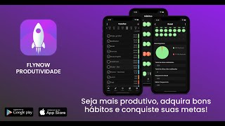 APLICATIVO FLYNOW - PRODUTIVIDADE, HÁBITOS E METAS (TUTORIAL COMPLETO) screenshot 5