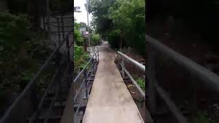 Así quedó el puente negro remodelado en San Miguel, ubicado en Colonia Presita