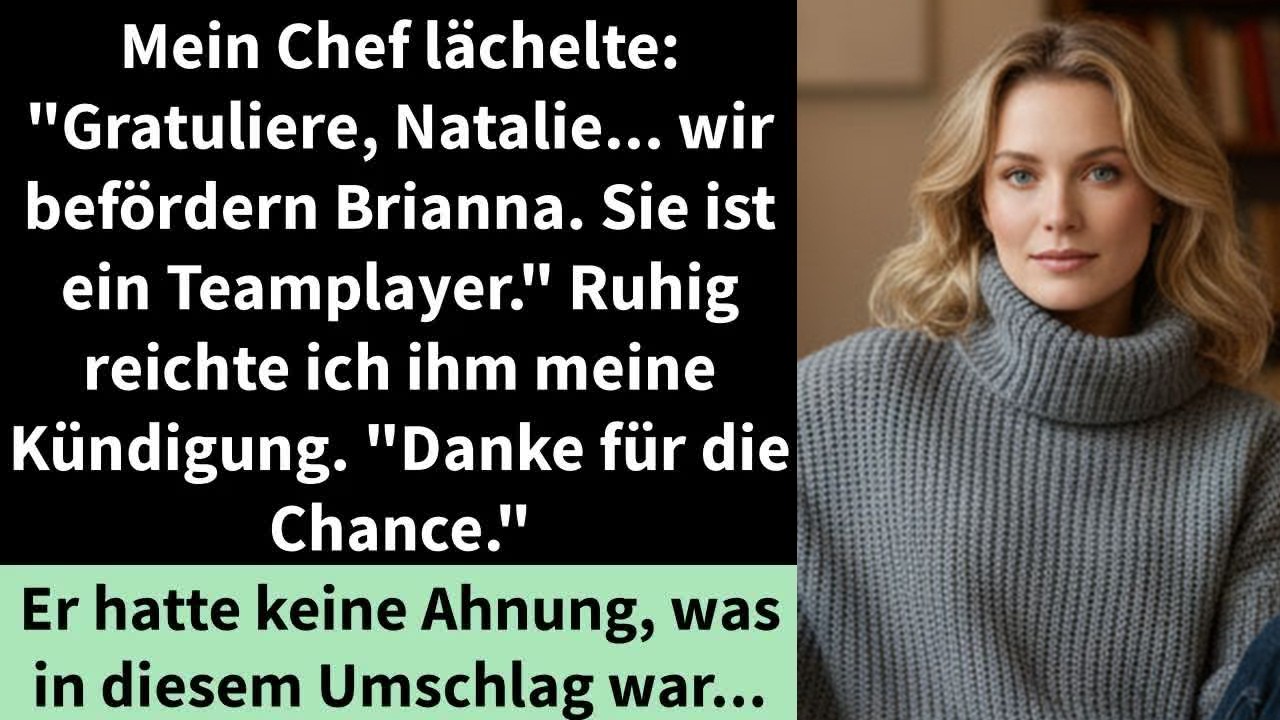 „‘Sie ist ein Teamplayer’ – Warum mein Chef Brianna statt mir beförderte“