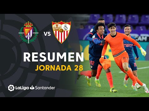 Resumen de Real Valladolid vs Sevilla FC (1-1)