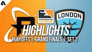 Philadelphia Fusion vs London Spitfire | Overwatch League Grand Finals Highlights Match 2