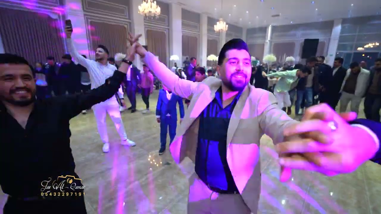 أفراح عشيرة النعيم حفل زفاف العريس منصور ابو حمود أحيا الحفل باقة من نجوم الفن  part 3