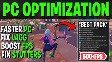 How to Fix FPS Drops & BOOST FPS in Fortnite - Chapter 3 Season 1!
