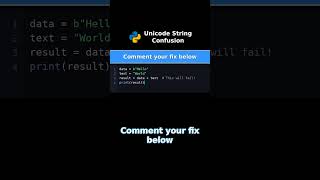Unicode String Confusion #cleancode