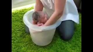 Washing In The Tummy Tub