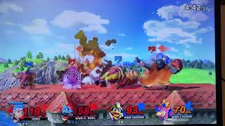 King k Hero vs Banjo and dedede