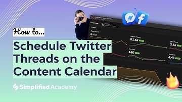 How To Schedule Twitter Threads On Your Content Calendar