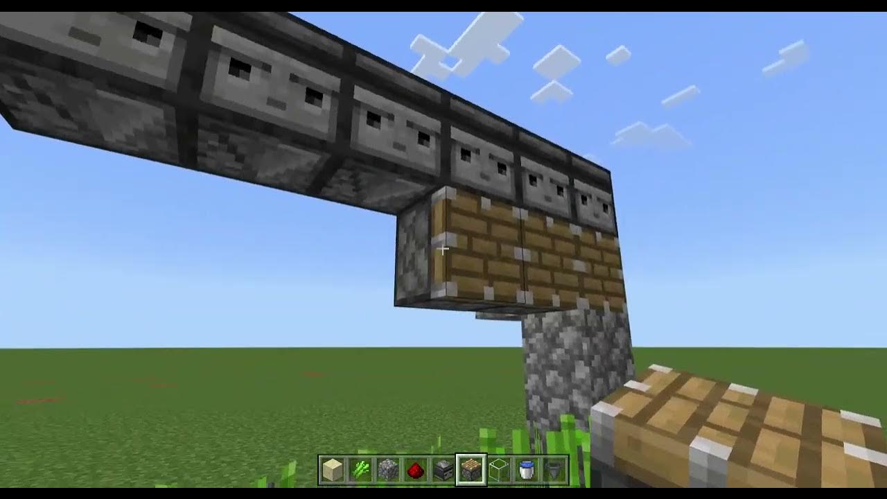 Wie Baut Man Einen Rüstungsständer In Minecraft Minecraft Wie baut man eine Zuckerrohr Farm - YouTube