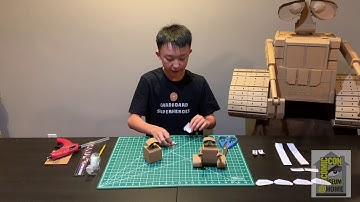 Cardboard Superheroes: Making Wall-E - Comic-Con Museum @ Home