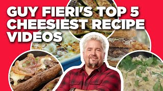 Guy Fieri's Top 5 Cheesiest Recipe Videos | Guy's Big Bite | Food Network
