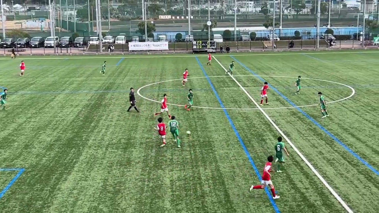 2026.01.10 神奈川県中学サッカー大会２回戦　田浦中vs岡津中　ハイライト